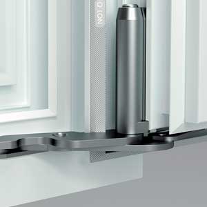 Скрытые петли и стильные ручки